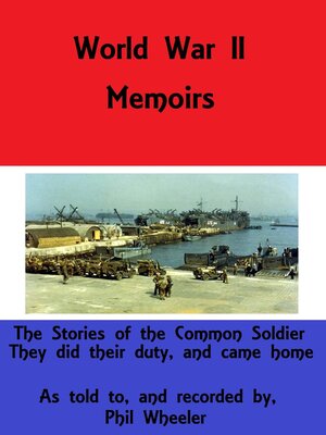 cover image of World War II memoirs
